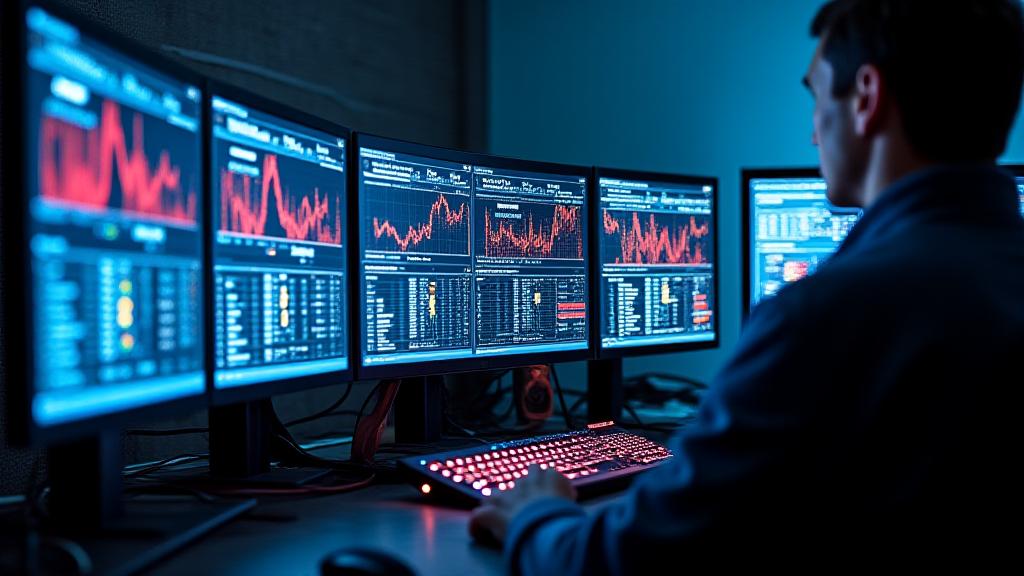 Multiple monitor screens displaying real-time horsepower and torque curves, and diagnostic data during a dyno test run.